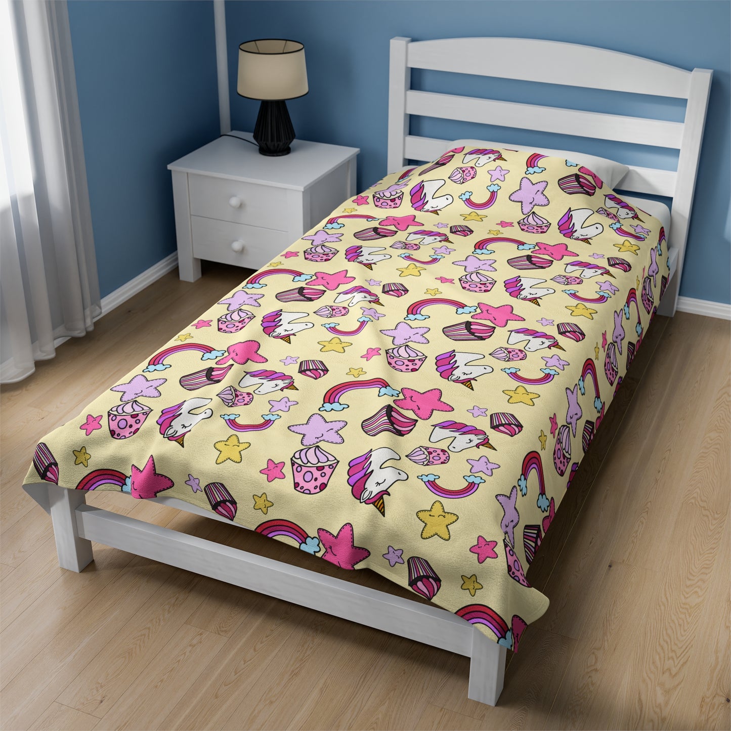 Sweet Unicorn Plush Blanket