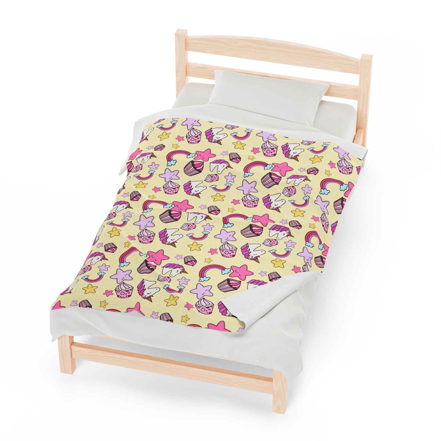 Sweet Unicorn Plush Blanket