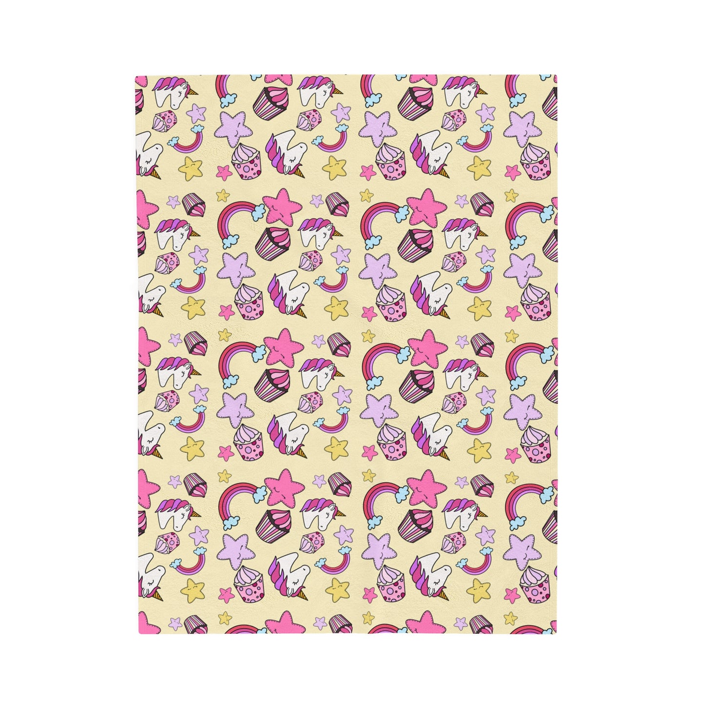 Sweet Unicorn Plush Blanket