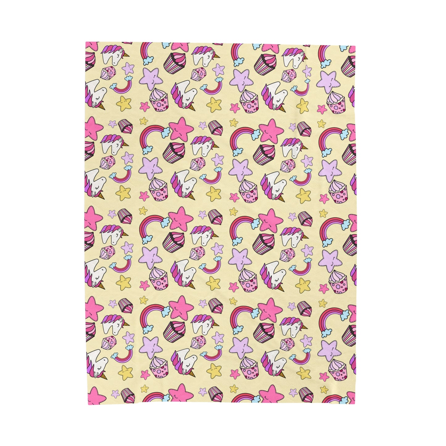 Sweet Unicorn Plush Blanket