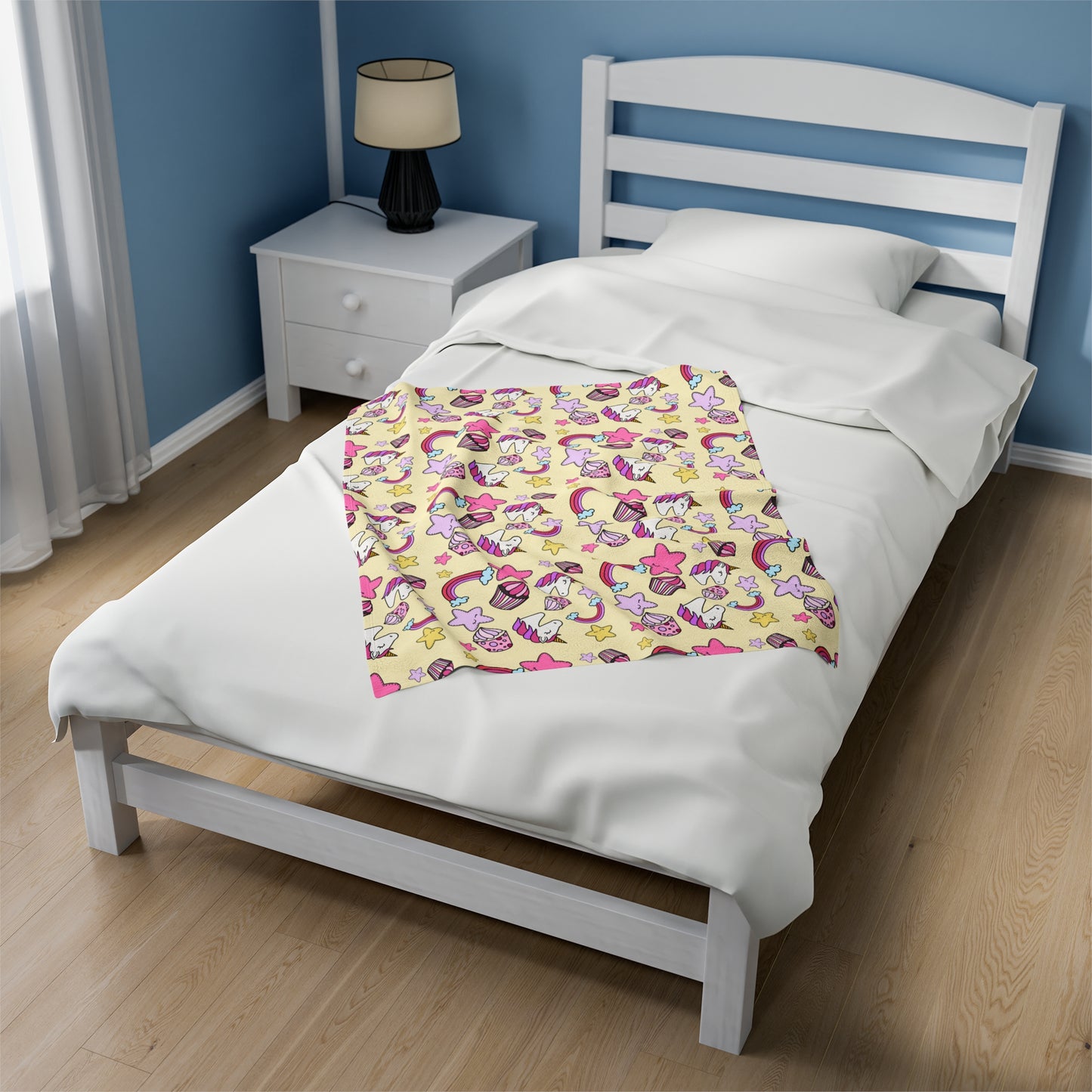 Sweet Unicorn Plush Blanket
